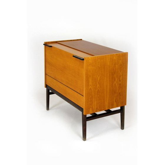 Image 1 of Buffet vintage en frêne et acajou pour Up Zavody, Tchécoslovaquie 1970