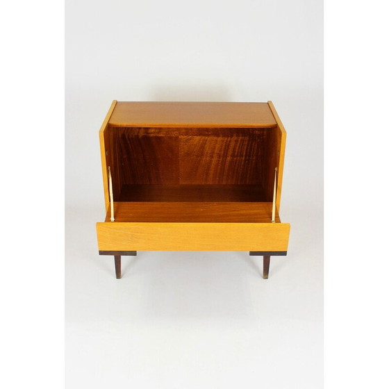 Image 1 of Buffet vintage en frêne et acajou pour Up Zavody, Tchécoslovaquie 1970