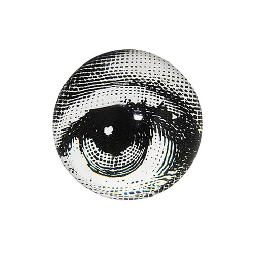 1970S Piero Fornasetti - Sphère de presse-papier en cristal étonnante. Fabriqué en Italie