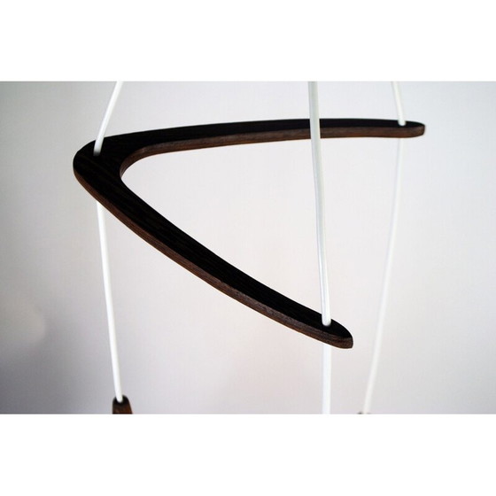 Image 1 of Lustre jaune Vintage Holmegaard, 1960s