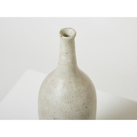 Image 1 of Vase vintage en grès émaillé de Bruno Gambone, 1970