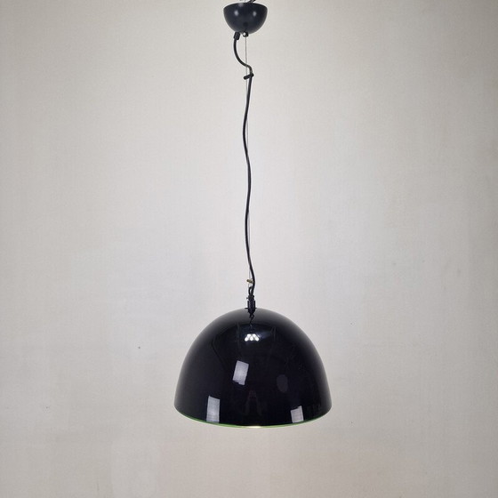 Image 1 of Lampe suspendue vintage en verre de Murano par Gae Aulenti pour Vistosi, Italie