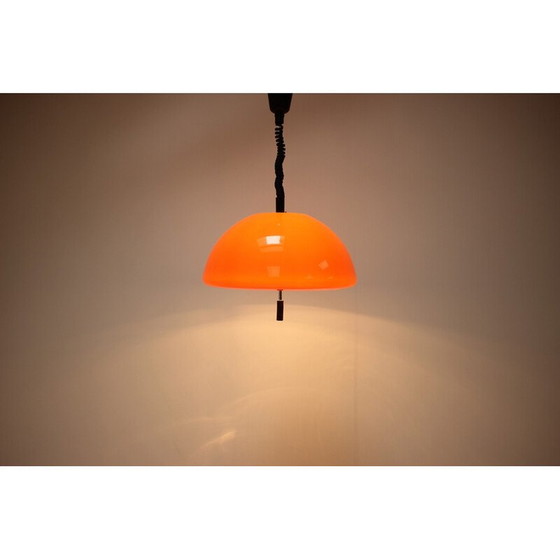 Image 1 of Lampe suspendue vintage par Harvey Guzzini pour Meblo, Italie 1970