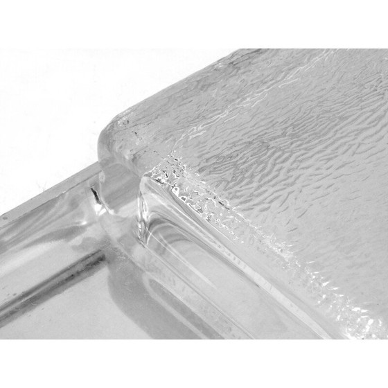 Image 1 of Boîte à cigares en verre vintage par Joe Colombo pour Arnolfo Di Cambio Italie, 1968