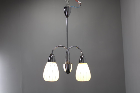 Image 1 of Lustre Vintage 1950S par Instala Decin, Tchécoslovaquie