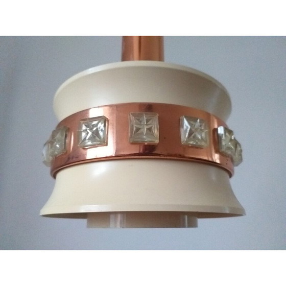 Image 1 of Ensemble de 3 lampes suspendues vintage, Suède 1960