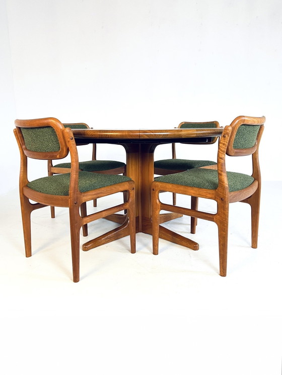Image 1 of Table à manger danoise extensible Glostrup Møbelfabrik '60