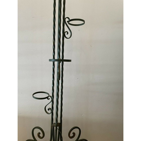 Image 1 of Lampadaire vintage en fer forgé