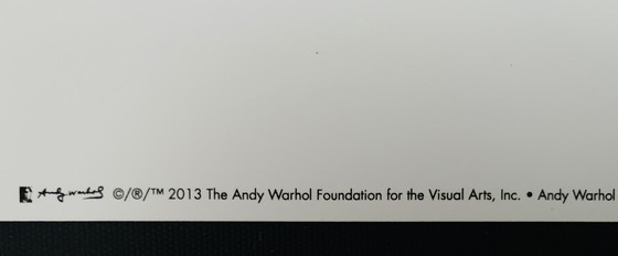 Image 1 of Andy Warhol : "I Love You So, Triptyque, 1957" signé dans la plaque.