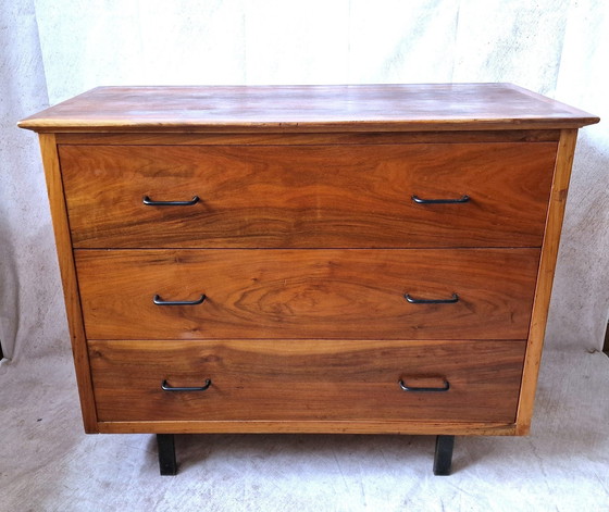 Image 1 of Commode Vintage En Noyer