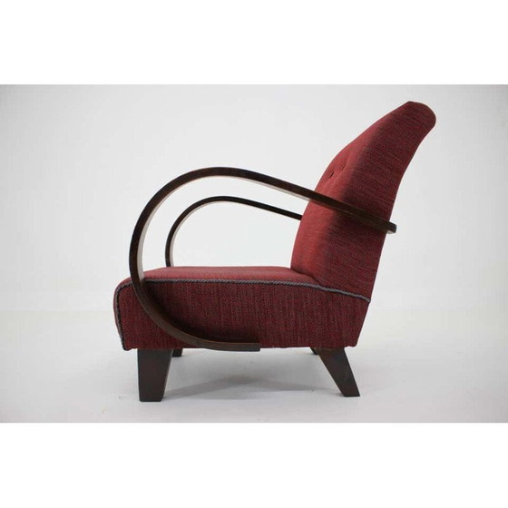 Image 1 of Fauteuil vintage par Jindrich Halabala, Tchécoslovaquie années 1950