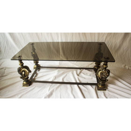 Image 1 of Table basse vintage à plateau rectangulaire, 1970