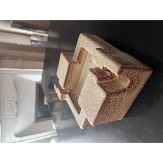 Image 1 of Cendrier brutaliste vintage de Roberto Rigon pour Bertoncello, 1960