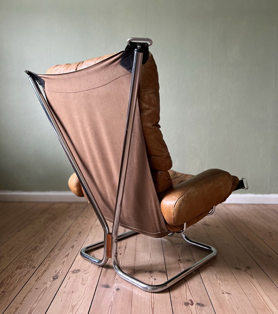 Image 1 of Westnofa Fauteuil "Wing" par Harald Relling 1970S