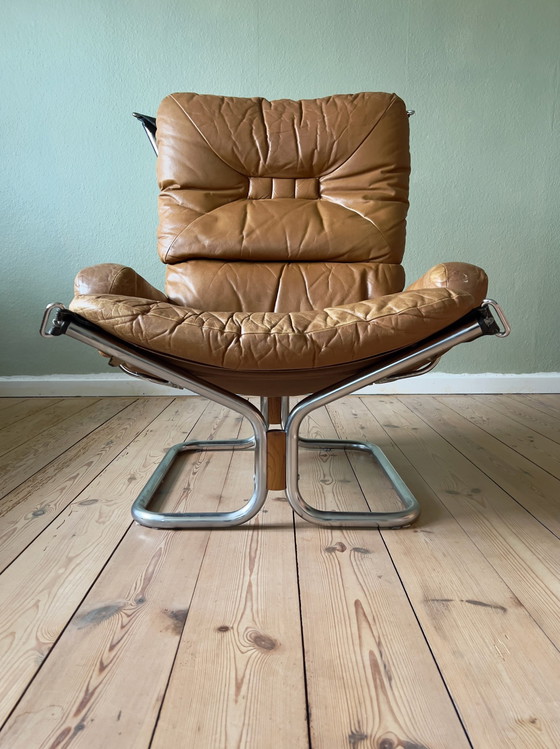 Image 1 of Westnofa Fauteuil "Wing" par Harald Relling 1970S