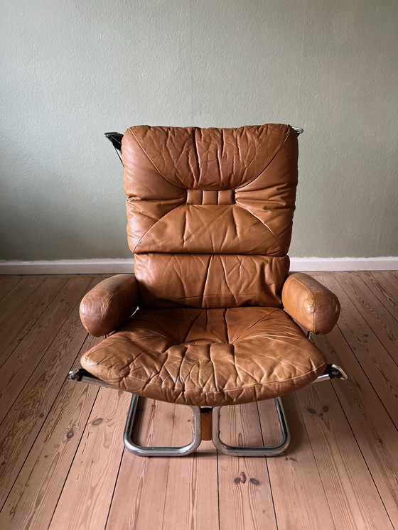 Image 1 of Westnofa Fauteuil "Wing" par Harald Relling 1970S