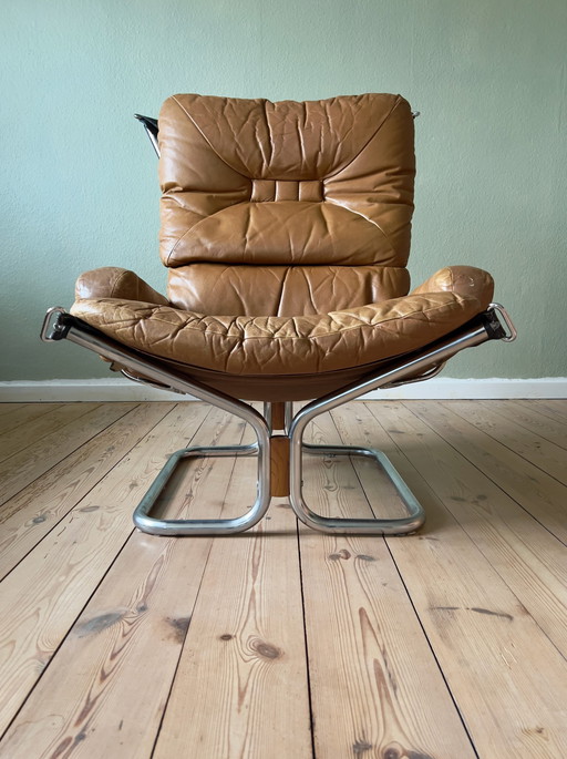 Westnofa Fauteuil "Wing" par Harald Relling 1970S