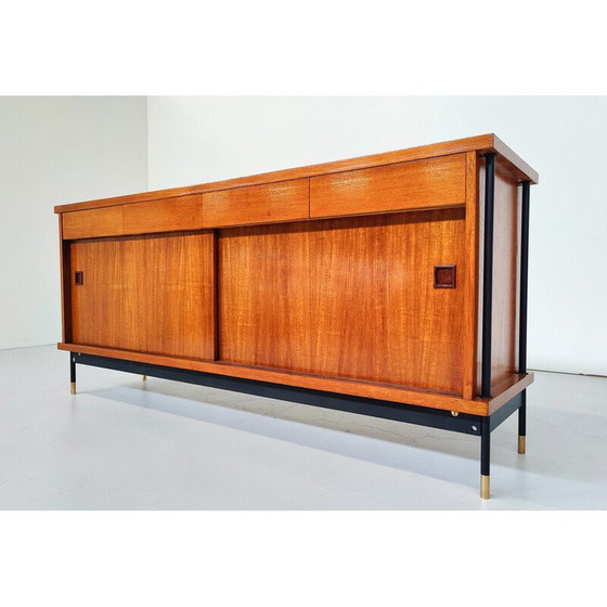 Image 1 of Buffet bas vintage par Ico Parisi, Italie 1960