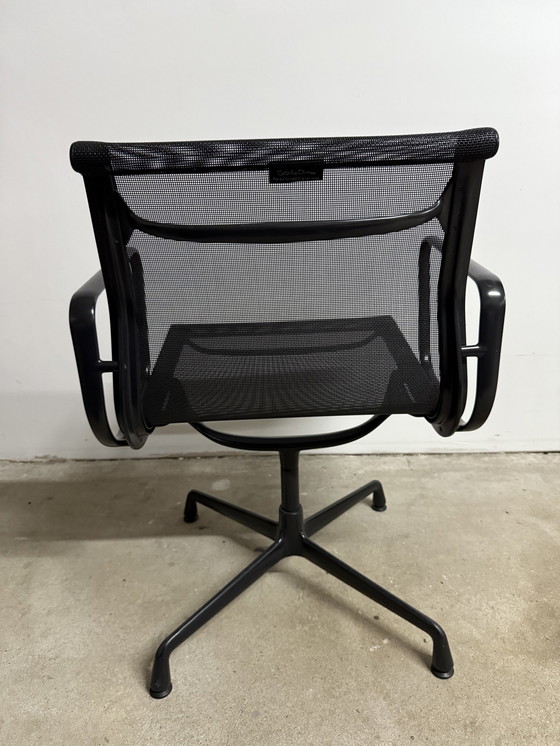 Image 1 of Vitra Eames Ea 108 Aluminium Chair Black 2/3 Top & Original