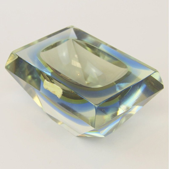 Image 1 of Cendrier vintage en verre Mandruzzato, 1970