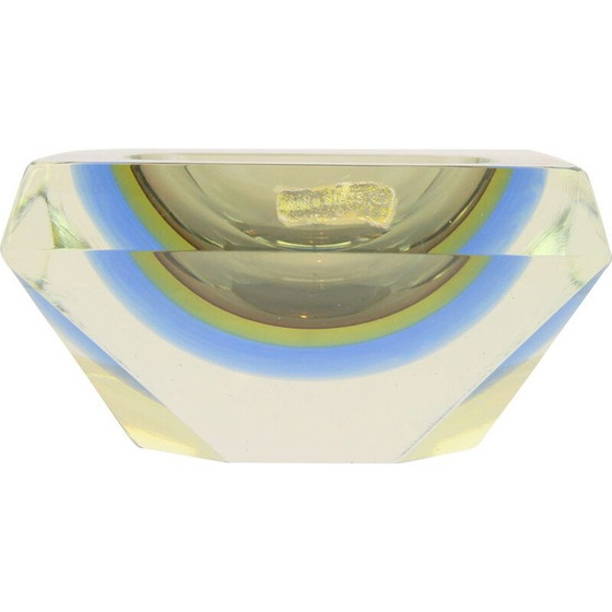 Image 1 of Cendrier vintage en verre Mandruzzato, 1970