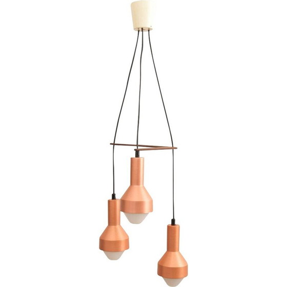 Image 1 of Lustre vintage en cuivre anodisé par Tapio Wirkkala pour Idman