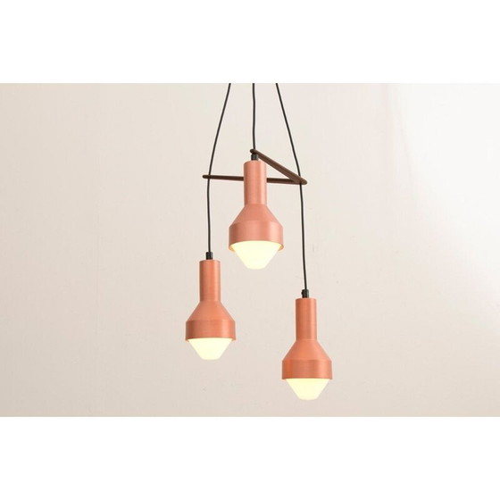 Image 1 of Lustre vintage en cuivre anodisé par Tapio Wirkkala pour Idman