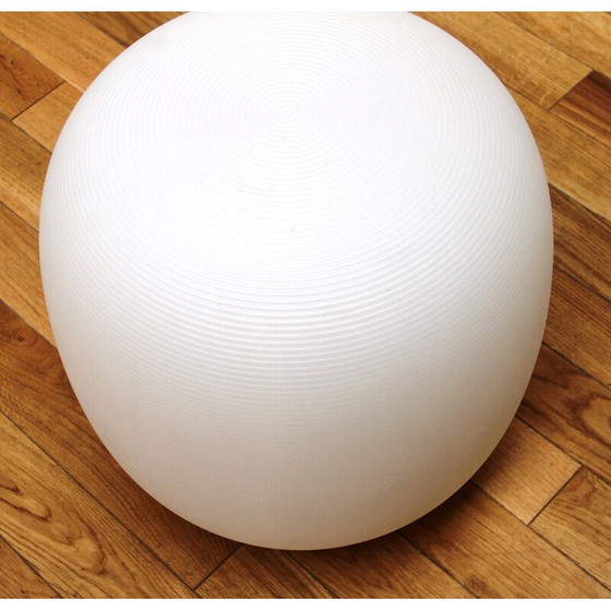 Image 1 of Pouf vintage Pandora en plastique blanc par Frederico Raverso pour Myyeur