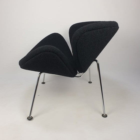 Image 1 of Fauteuil vintage à tranches orange par Pierre Paulin pour Artifort, 1980