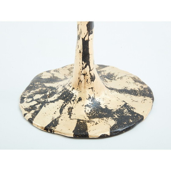 Image 1 of Table basse vintage en fer forgé doré à la feuille d'or, 1970