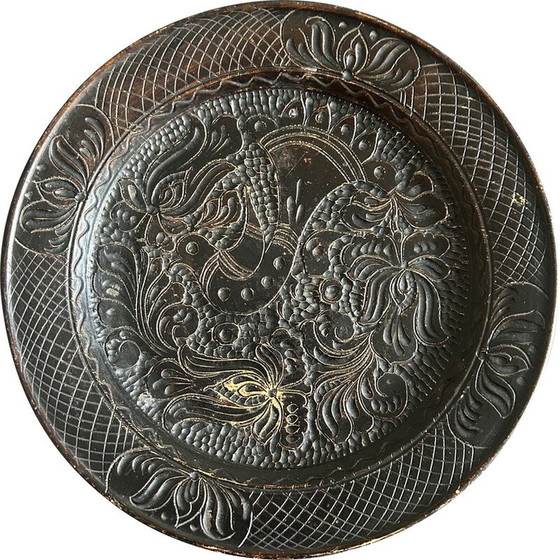 Image 1 of Plat en céramique vintage pour Korond, 1970