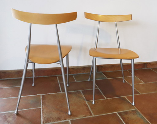 6 chaises de table à manger Italian Design