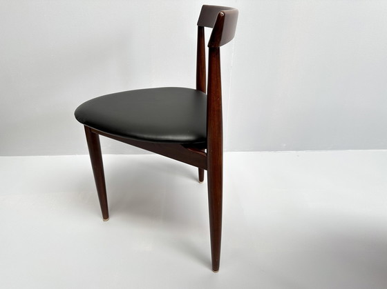 Image 1 of Table et chaises en teck danois Hans Olsen For Frem Røjle "Roundette" pour salle à manger