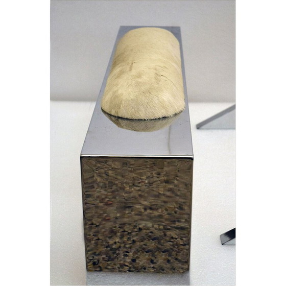 Image 1 of Fauteuil vintage avec ottoman Mies by Archizoom for Poltronova, 1960