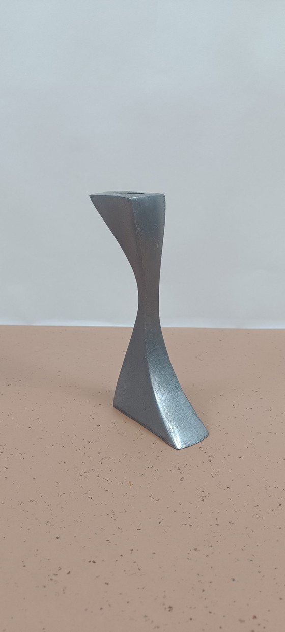 Image 1 of Chandelier vintage en aluminium