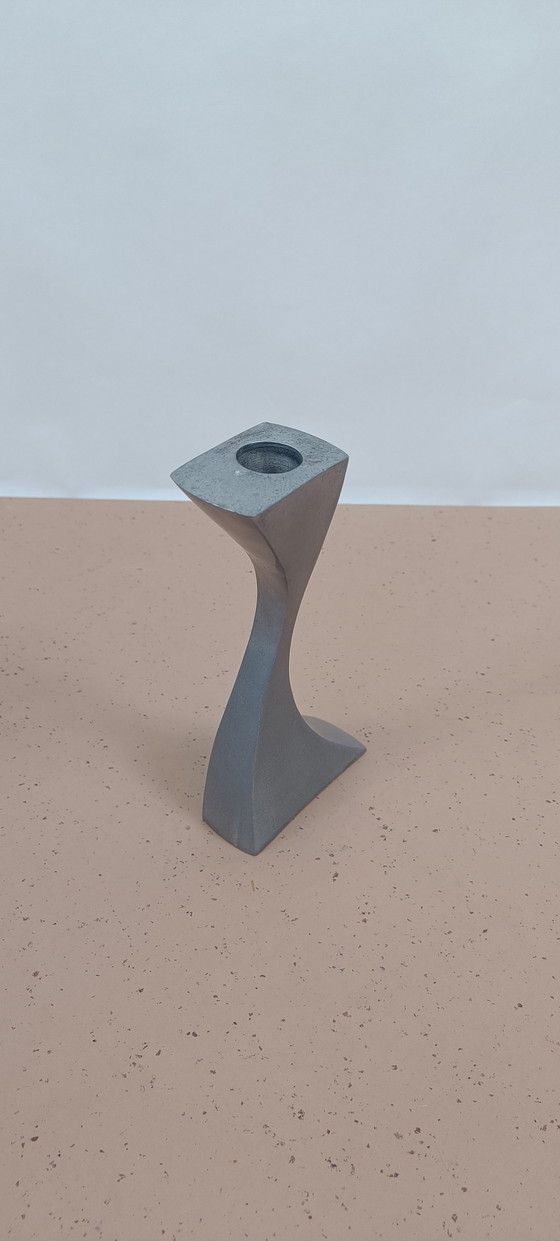 Image 1 of Chandelier vintage en aluminium