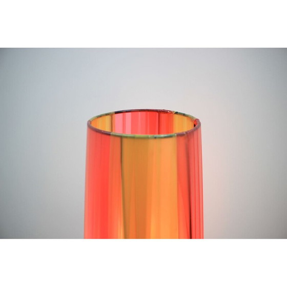 Image 1 of Lampe fusée vintage en plastique et métal, Tchécoslovaquie 1970