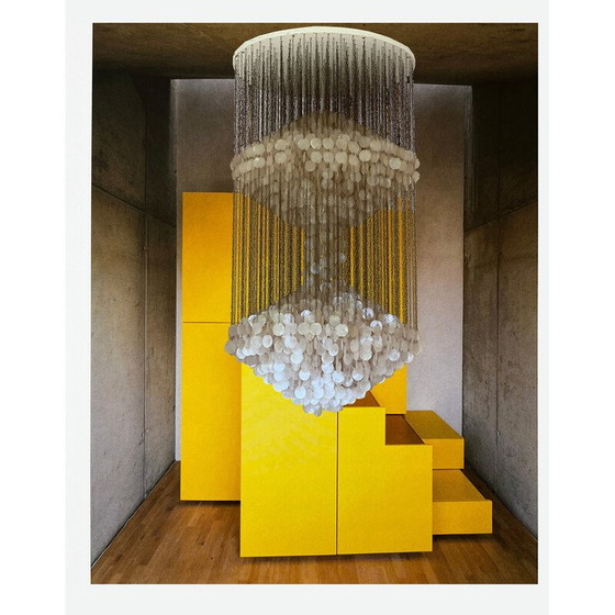 Image 1 of Lampe suspendue vintage de Verner Panton