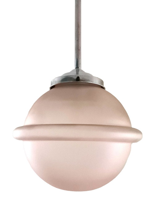 Artdeco - Lampe suspendue - Ca, 1930 - Ø28Cm - France