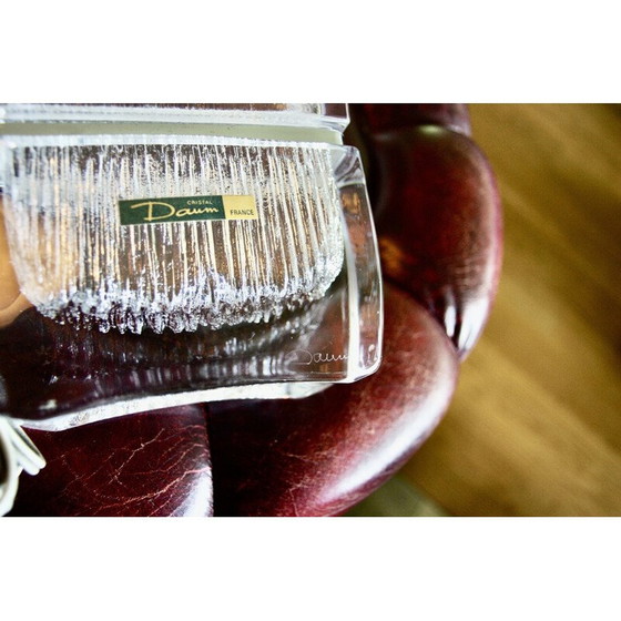 Image 1 of Lampe en cristal vintage pour La Maison Daum, Nancy 1960