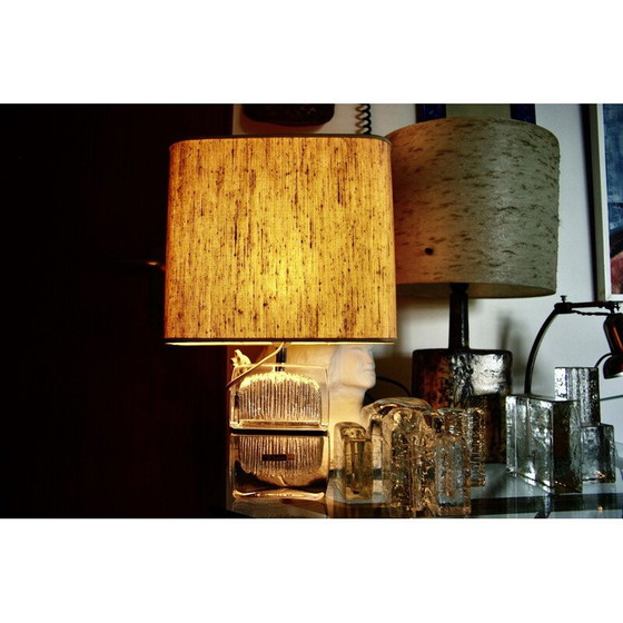 Image 1 of Lampe en cristal vintage pour La Maison Daum, Nancy 1960