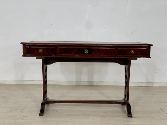 Image 1 of acajou bureau table desk vintage