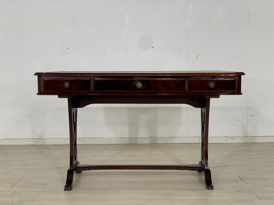 Image 1 of acajou bureau table desk vintage