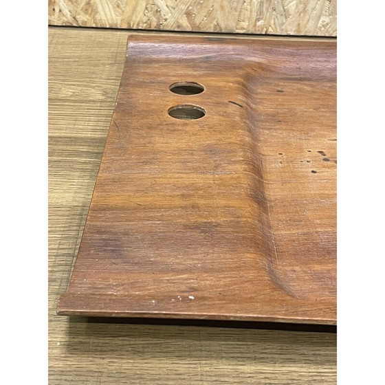 Image 1 of Plateau scandinave vintage en bois, 1960