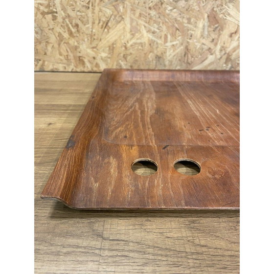 Image 1 of Plateau scandinave vintage en bois, 1960