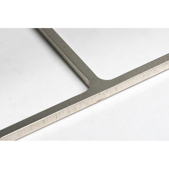 Image 1 of Table basse vintage Duchamp en métal carré par Rodolfo Dordoni pour Minotti, Italie 1990