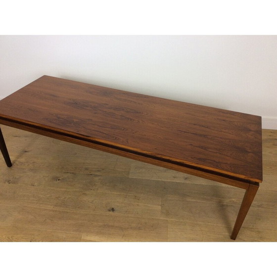 Image 1 of Table basse vintage en bois de rose par Kai Kristiansen, 1960