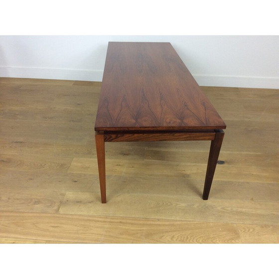 Image 1 of Table basse vintage en bois de rose par Kai Kristiansen, 1960