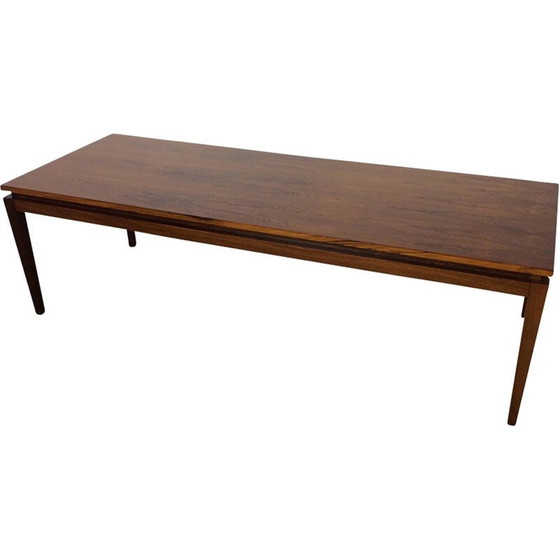 Image 1 of Table basse vintage en bois de rose par Kai Kristiansen, 1960