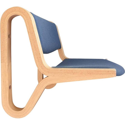 Bancs muraux vintage en hêtre par Rud Thygesen et Johnny Sørensen par Magnus Olesen 1980